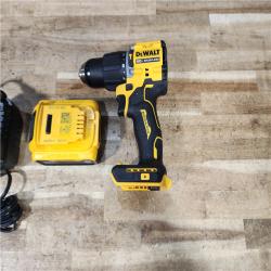HOUSTON LOCATION - AS - IS DEWALT ATOMIC 20V Lithium-Ion Cordless 1/2 in. Hammer Drill Kit