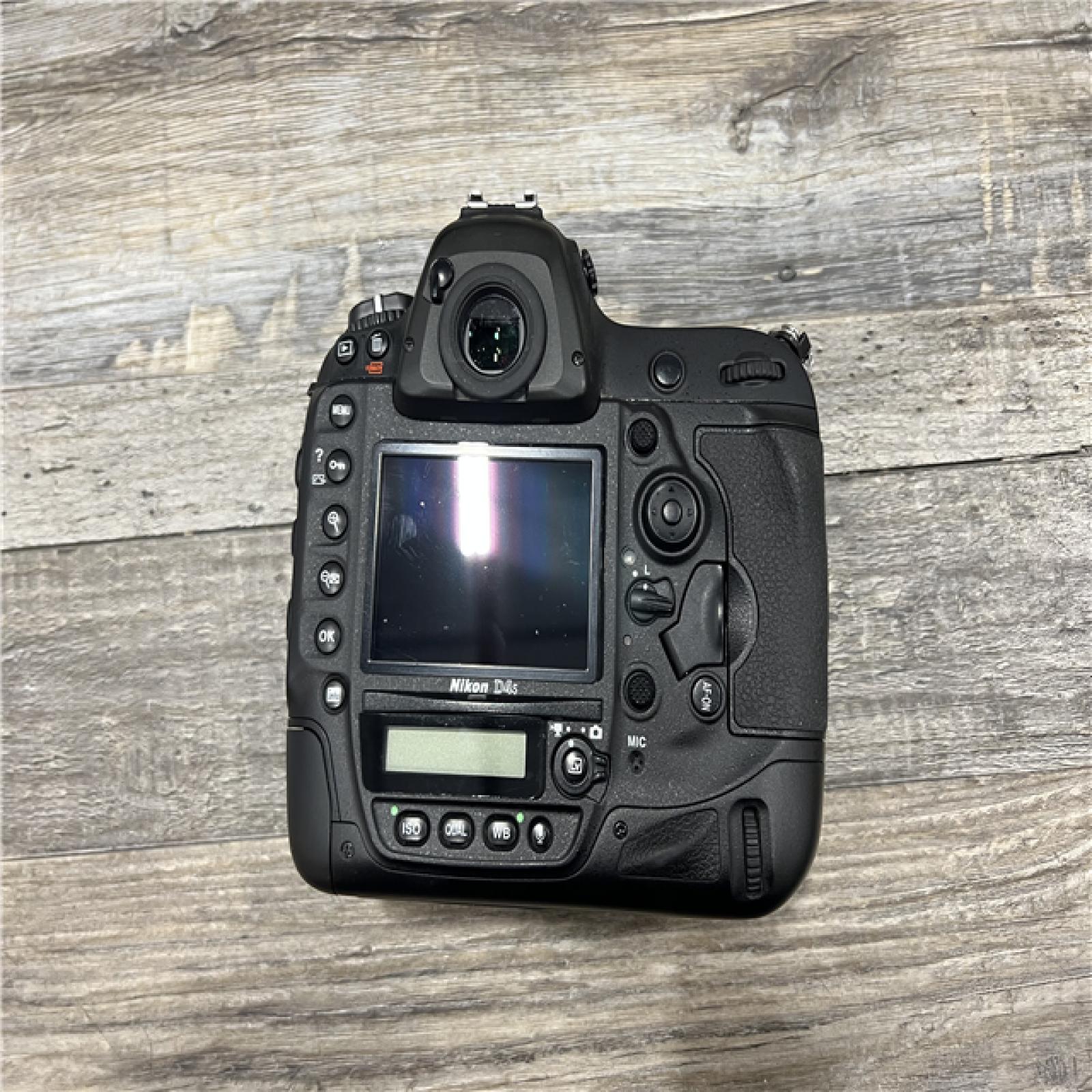 AS-IS Nikon D4S 16.2 MP CMOS FX Digital SLR with Full 1080p HD Video (Body Only)