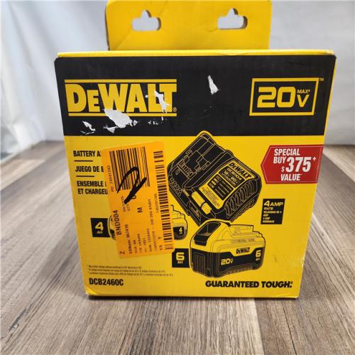 new! - DEWALT 20V MAX Lithium-Ion 6.0Ah and 4.0Ah Battery and Charger Starter Kit