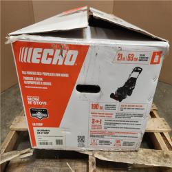 Phoenix NEW ECHO 21 in. 190 cc Briggs and Stratton Gas 3-in-1 Dual Blade RWD Self-Propelled Lawn Mower with Single Lever Deck Adjustment