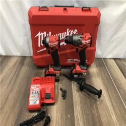 AS-IS Milwaukee  FUEL 18V Lithium-Ion Brushless Cordless Hammer Drill and Impact Driver Combo Kit