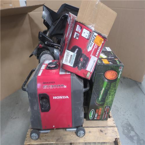 CALIFORNIA AS-IS OUTDOOR POWER EQUIPMENT