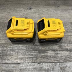 AS-IS DEWALT 20V MAX Lithium-Ion 6.0Ah Battery (2-Pack)
