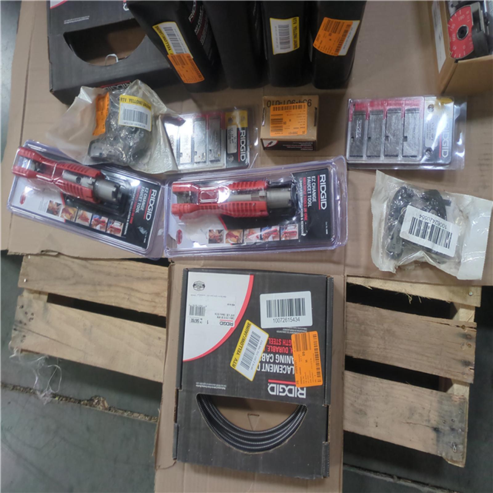California AS-IS Ridgid Tool Pallet