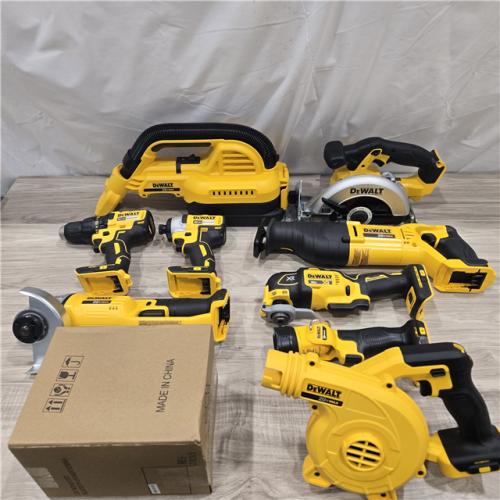 AS-IS DEWALT 20-Volt Max 10-Tool Cordless Combo Kit