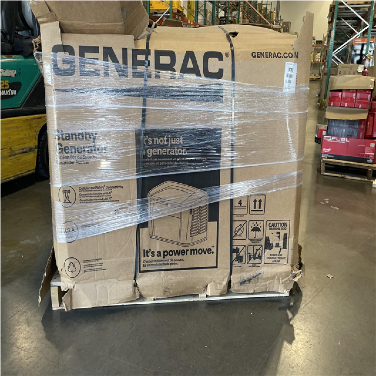 DALLAS LOCATION- AS-IS  Generac 26kW Natural Gas or Propane Whole House Generator