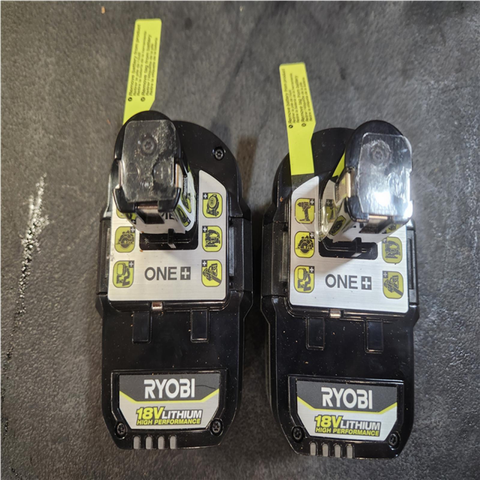 Phoenix NEW RYOBI ONE+ 18V Lithium 4.0 Ah Battery (2-Pack)