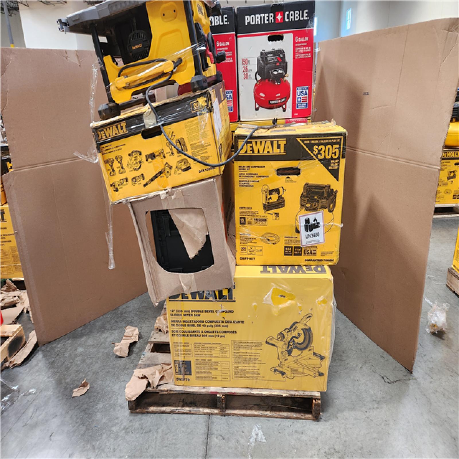 CALIFORNIA  AS-IS TOOL PALLET