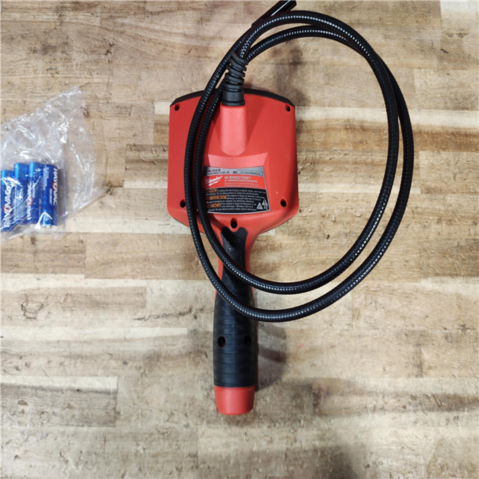 HOUSTON LOCATION - AS - IS Milwaukee M- Spector 4 ft. Inspection Sewer Camera Scope