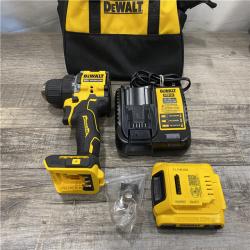 AS-IS DEWALT Atomic 20V Lithium-Ion Cordless Compact 1/2 in. Drill/Driver Kit