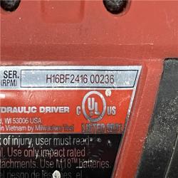 AS-IS Milwaukee FUEL SURGE 18-Volt Lithium-Ion Brushless Cordless 1/4 in. Hex Impact Driver Compact Kit