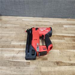 HOUSTON LOCATION - AS - IS Milwaukee FUEL 12-Volt Lithium-Ion Brushless Cordless 18-Gauge 1-1/2 in. Compact Brad Nailer (Tool Only)