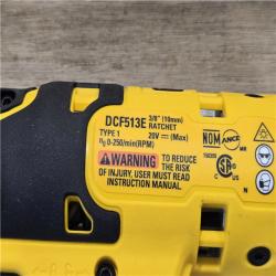AS-IS DEWALT ATOMIC 20V MAX 3/8 in. Extended Reach Cordless Ratchet (Tool Only)