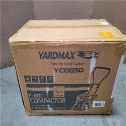 CALIFORNIA NEW YARDMAX PLATE COMPACTOR