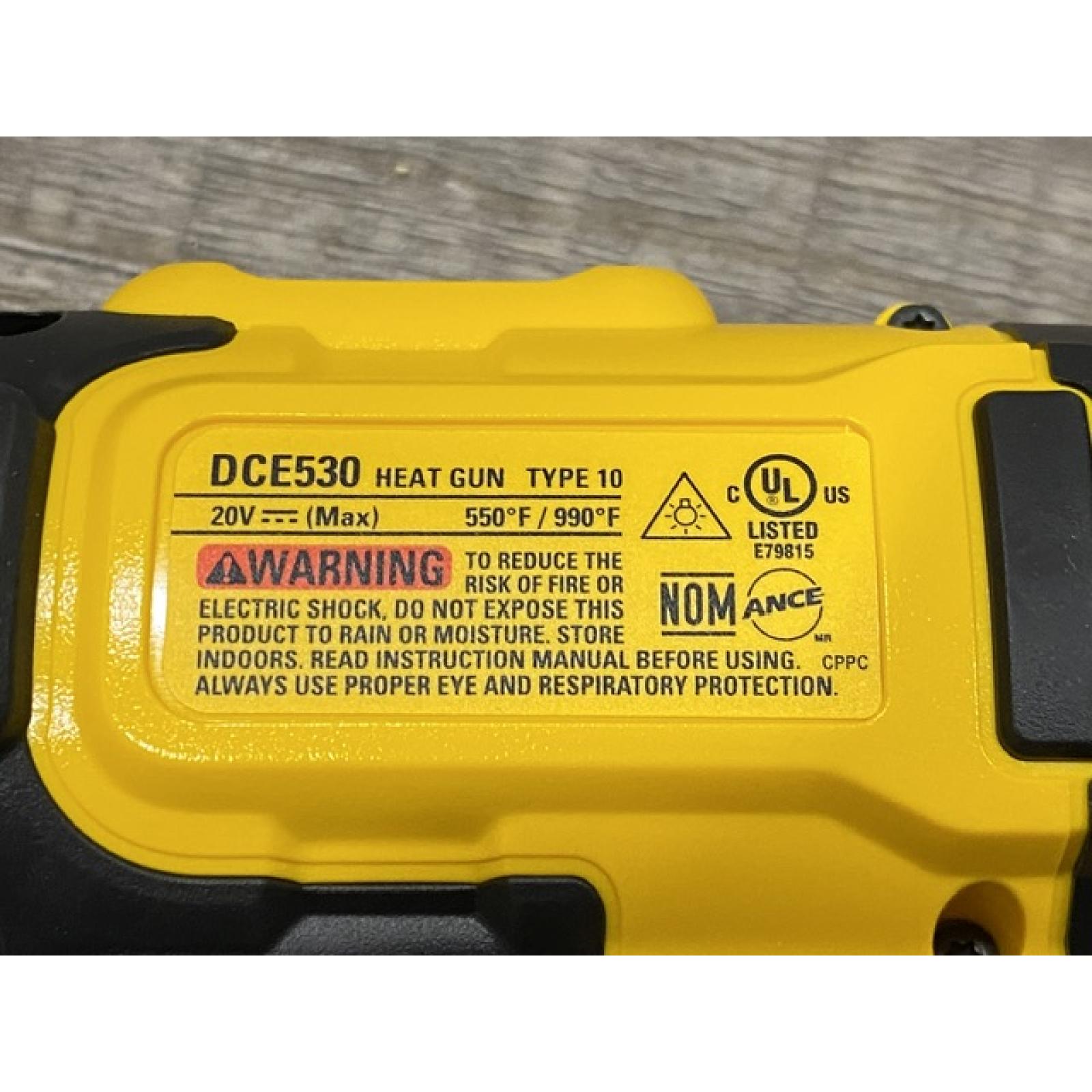 AS-IS DEWALT 20V MAX Cordless Compact Heat Gun (Tool Only)