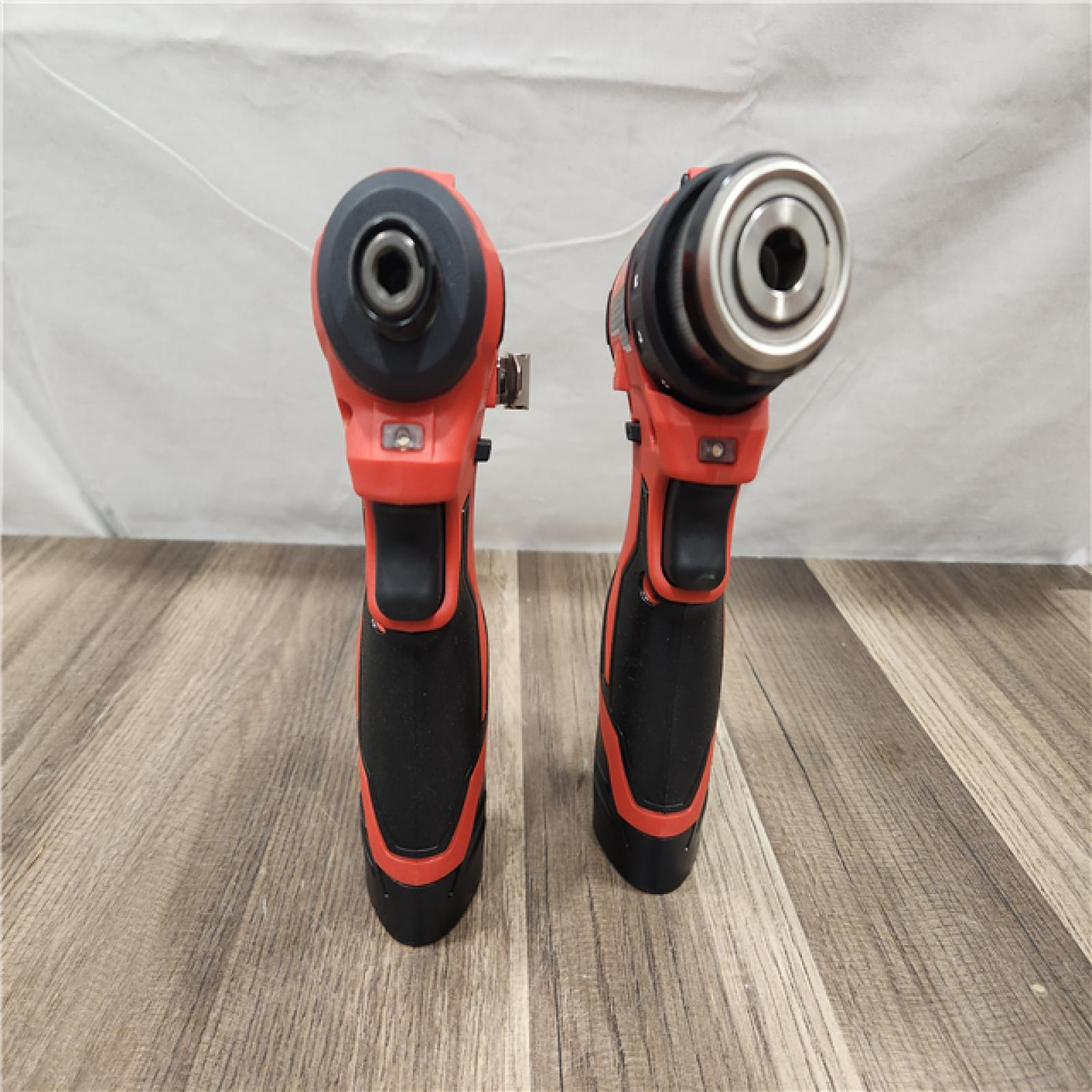 AS-IS- Milwaukee M12 Cordless Brushless 2 Tool Combo Kit