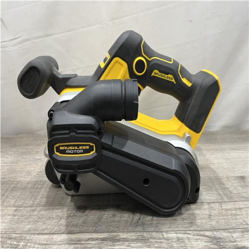 AS-IS DEWALT 20V MAX* XR Brushless Cordless Belt Sander (Tool-Only)