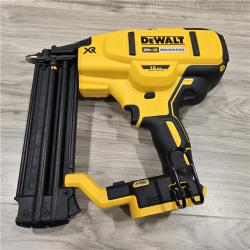 AS-IS DeWalt 20V MAX XR Lithium-Ion Electric Cordless 18-Gauge Brad Nailer (Tool Only)