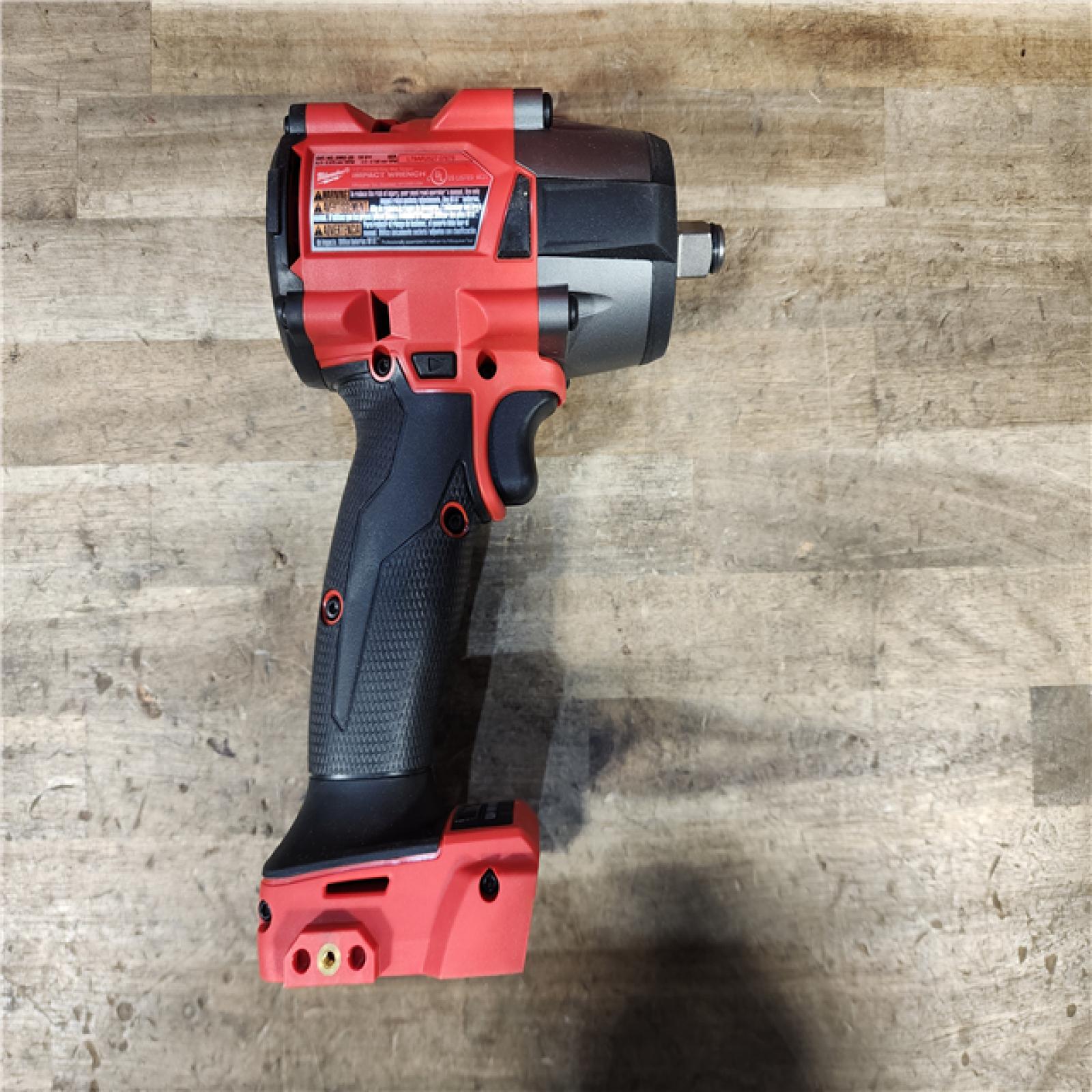 HOUSTON LOCATION - AS-IS Milwaukee 2962-20  M18 18V Fuel 1/2 Mid-Torque Impact Wrench Cordless Lithium-Ion Brushless (Tool-Only)