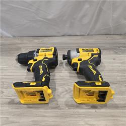 AS-IS Dewalt DCK225D2 20V MAX ATOMIC Compact Cordless Drill Driver and Impact Driver Combo Kit