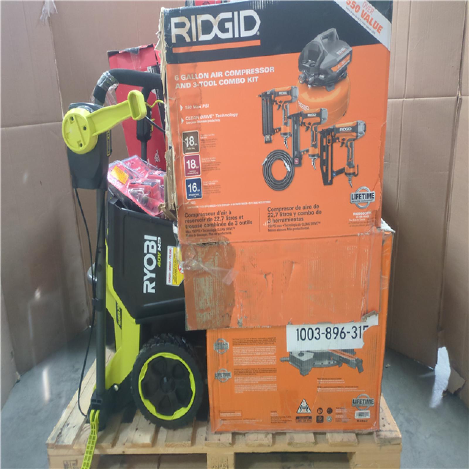 CALIFORNIA AS-IS TOOL PALLET