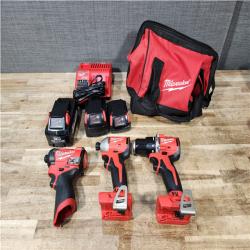 Houston Location Milwaukee Drills QTY/2 and Fuel Impact and Batteries QTY/3 with Charger