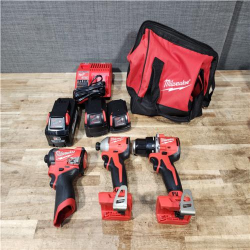 Houston Location Milwaukee Drills QTY/2 and Fuel Impact and Batteries QTY/3 with Charger