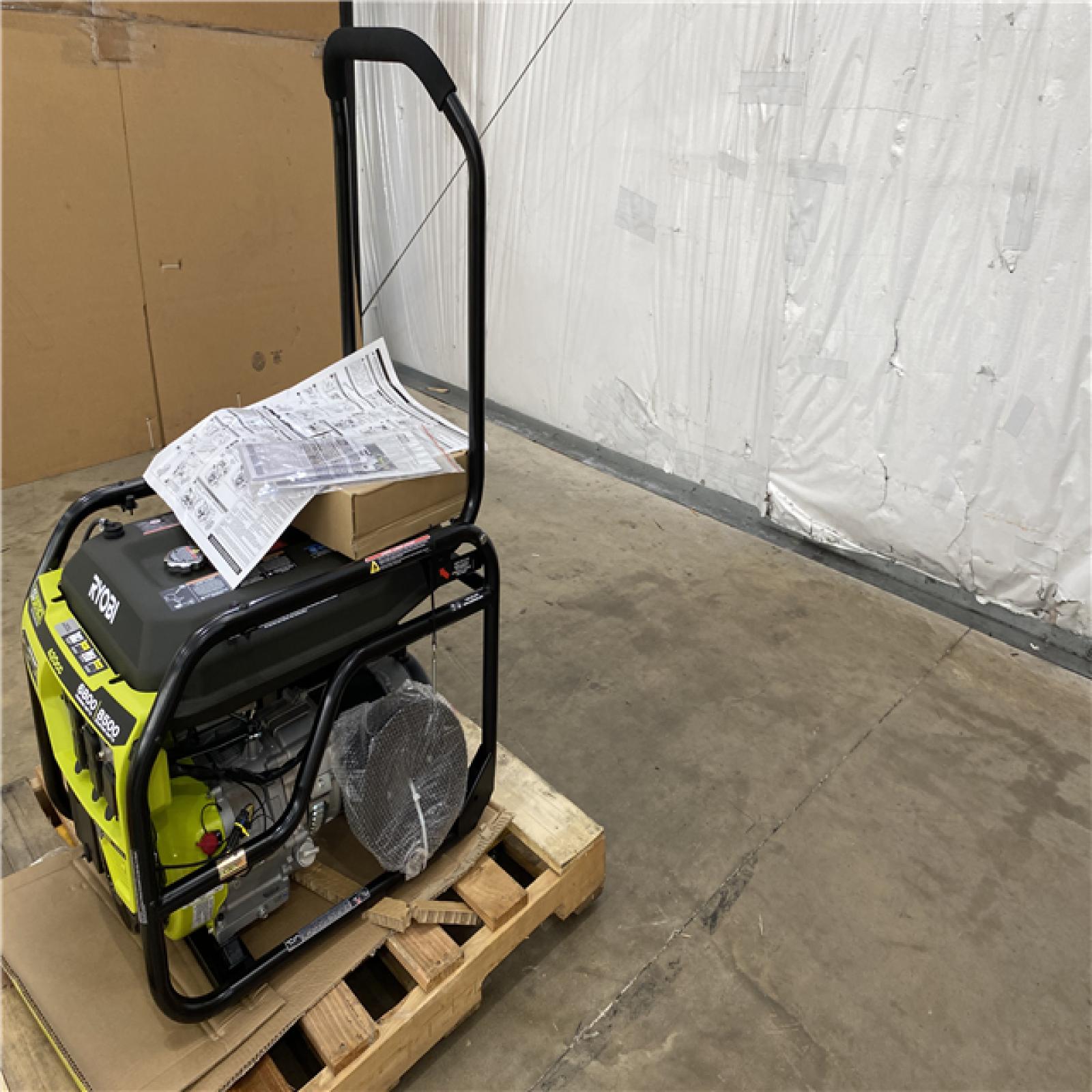 Houston Location - AS-IS Ryobi 6,800 Running Watts Generator