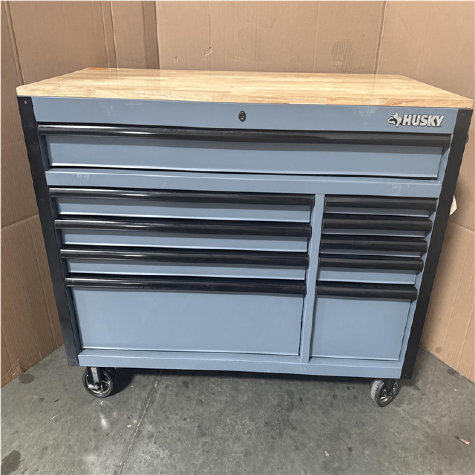 CALIFORNIA AS IS HUSKY 10 DRAWER WORKBENCH