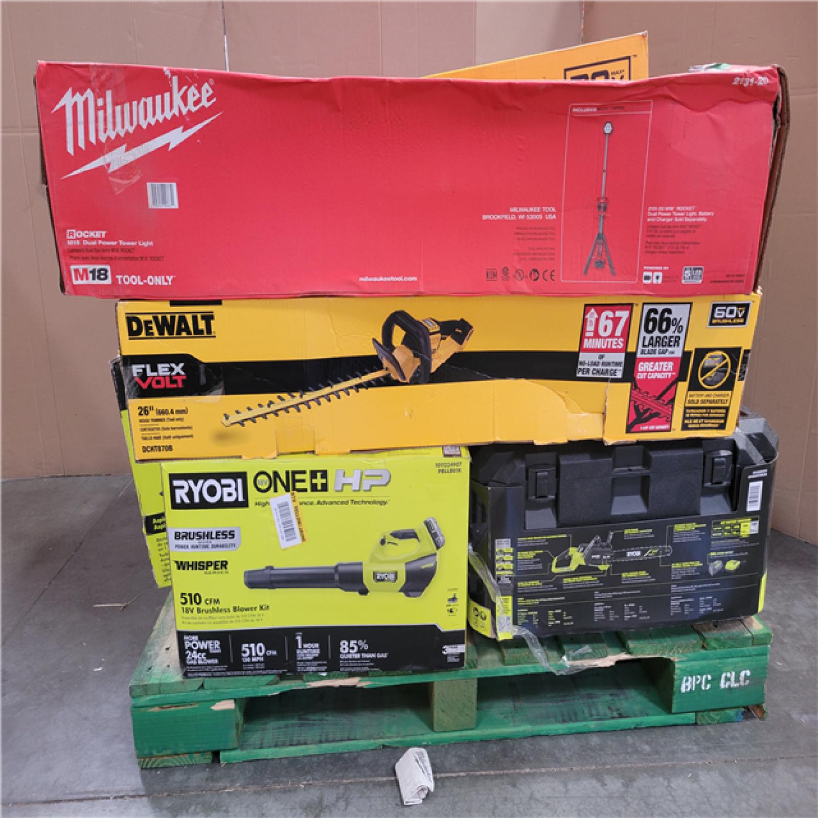 CALIFORNIA AS-IS TOOL PALLET