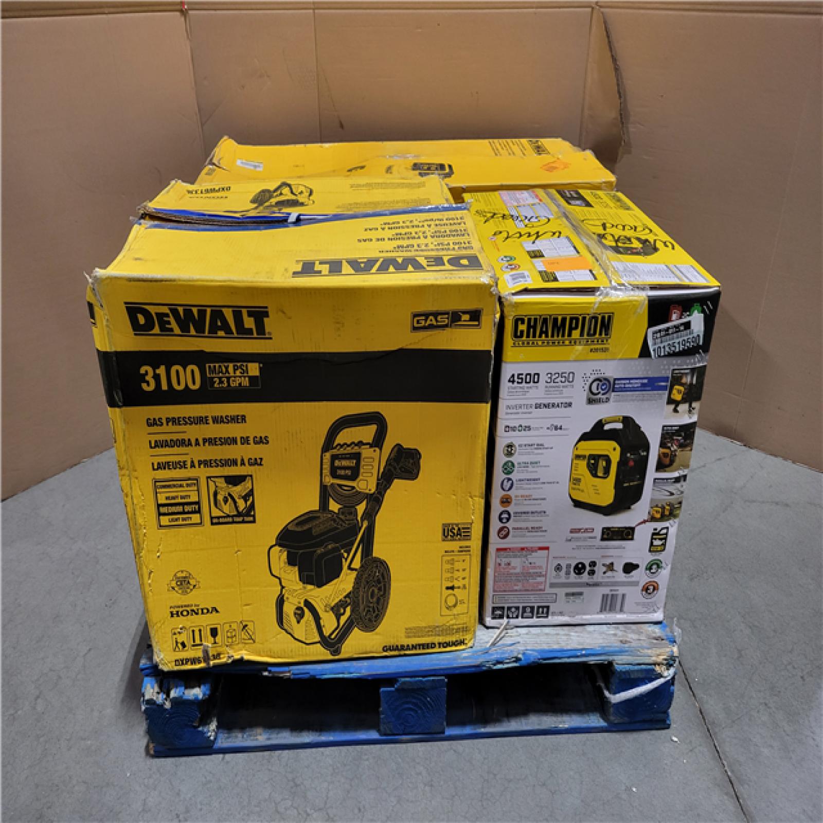 CALIFORNIA AS-IS OUTDOOR POWER EQUIPMENT