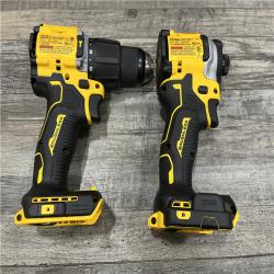 AS-IS DEWALT ATOMIC 20V MAX Lithium-Ion Cordless 2-Tool Combo Kit