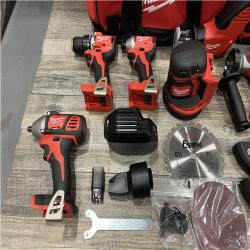 AS-IS Milwaukee 18V Lithium-Ion Cordless (8-Tool) Combo Kit