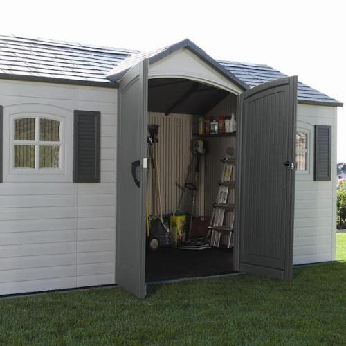 Houston Location -  AS-IS Lifetime Storage Shed 15ft x 8ft