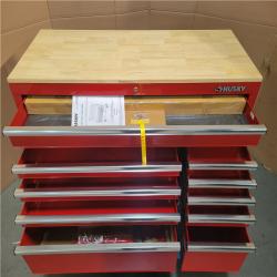 California NEW HUSKY 52 in. 10 Drawer Mobile Workbench with Pegboard