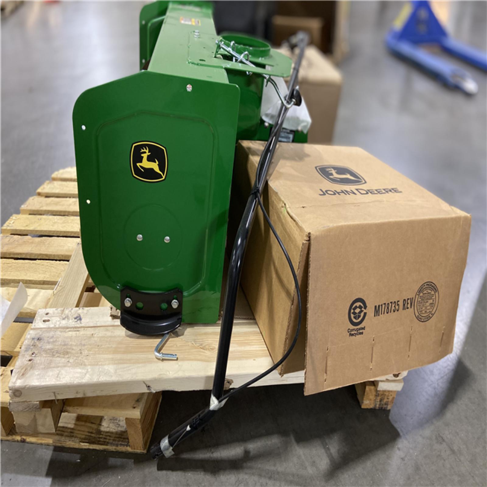 DALLAS LOCATION - John Deere 44 in. Two-Stage Snow Blower Attachment for 100 Series Tractors