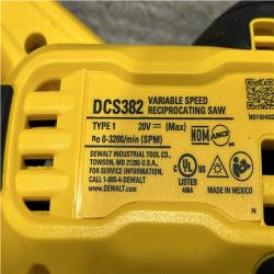 AS-IS DEWALT 20V MAX Cordless Brushless Reciprocating Saw (Tool Only)
