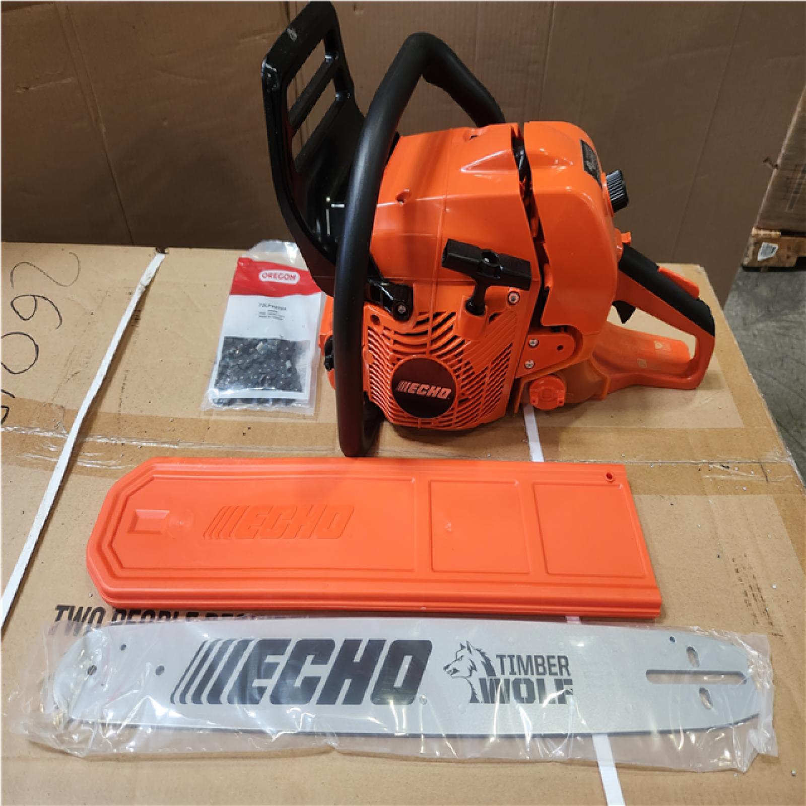Phoenix NEW ECHO 20 in. 59.8 cc Gas 2-Stroke Rear Handle Timber Wolf Chainsaw
