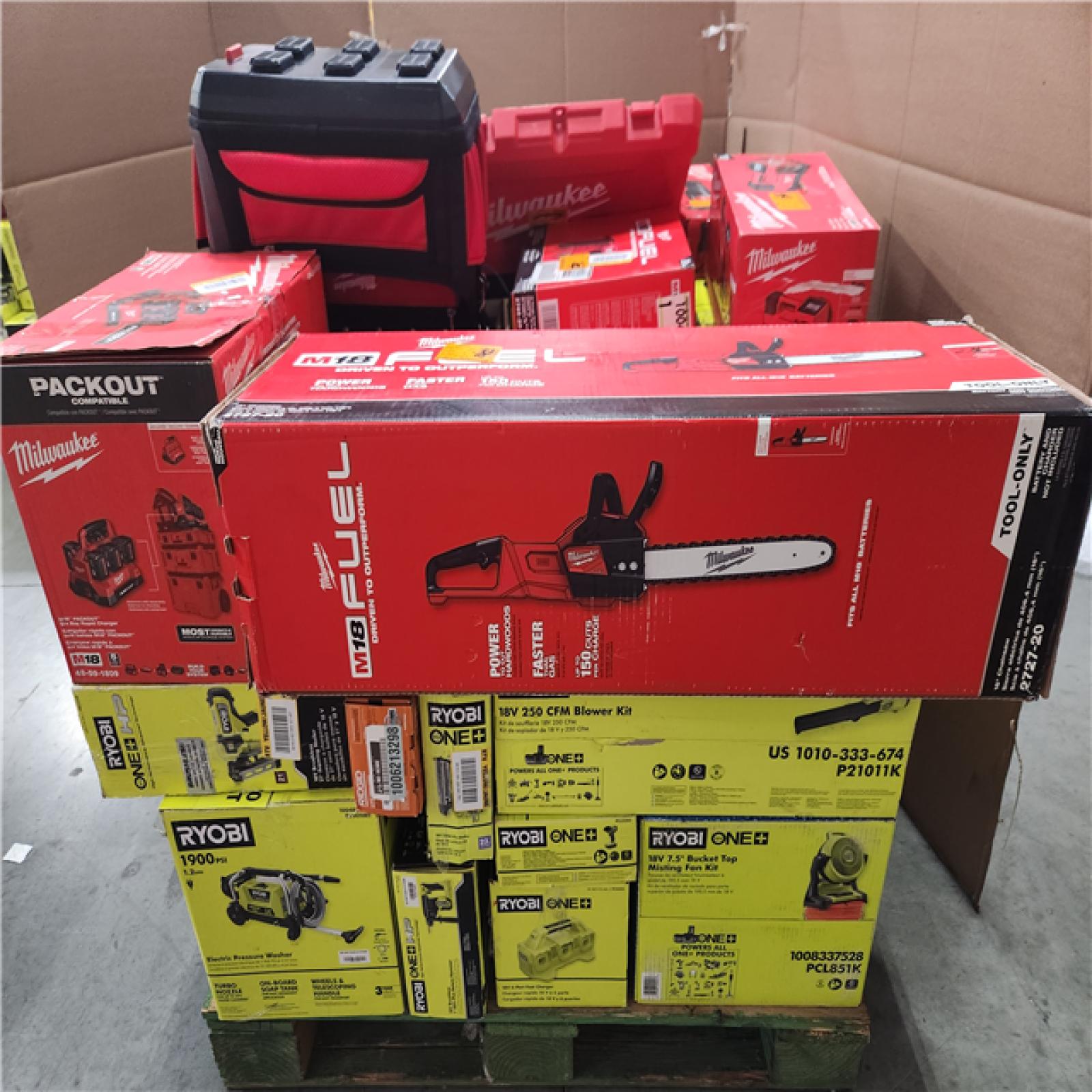 CALIFORNIA AS-IS TOOL PALLET