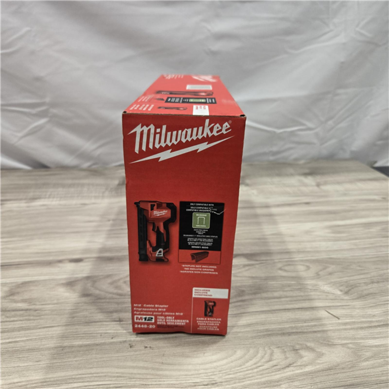 NEW! - Milwaukee M12 Cable Stapler (TOOL ONLY)