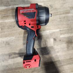 HOUSTON LOCATION - AS-IS Milwaukee M18 1/2 in. Cordless Brushless High Torque Impact Wrench Kit (Battery & Charger)