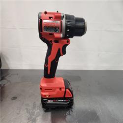 AS-IS- Milwaukee M18 Compact Next Gen 1/2 in. Brushless Cordless Drill/Driver Kit (Battery & Charger)