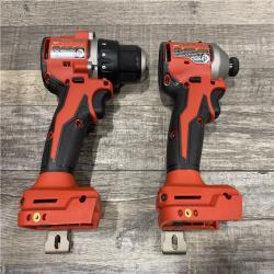 AS-IS Milwaukee 18V Lithium-Ion Brushless Cordless Compact Drill/Impact Combo Kit