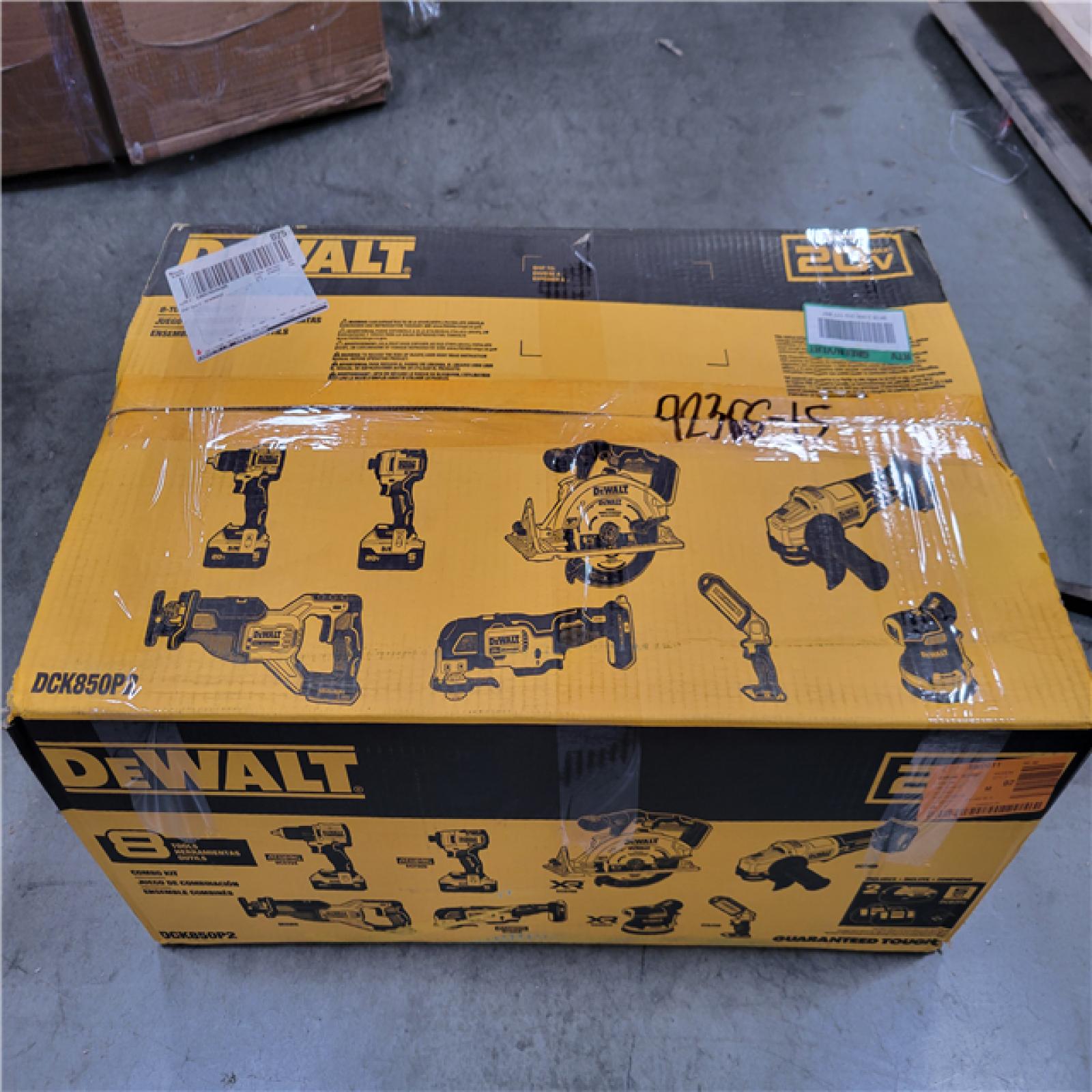 CALIFORNIA NEW DEWALT 8-TOOL COMBO KIT