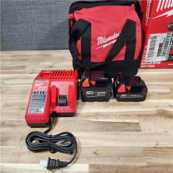 HOUSTON LOCATION - AS-IS Milwaukee 18-Volt Lithium-Ion Brushless Cordless Compact Hammer Drill/Impact Combo Kit