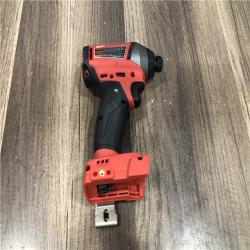 AS-IS Milwaukee FUEL 18-Volt Lithium-Ion Brushless Cordless 1/4 in. Hex Impact Driver (Tool-Only)