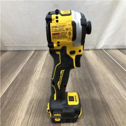 AS-IS DEWALT ATOMIC 20V MAX Lithium-Ion Cordless 1/4 in. Brushless Impact Driver Kit