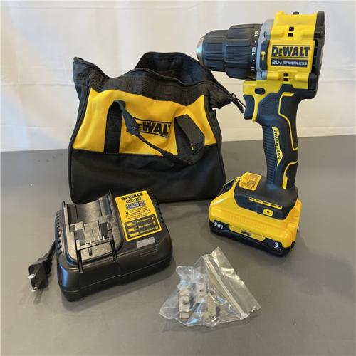 Like New! - DEWALT ATOMIC 20-Volt Lithium-Ion Cordless 1/2 in. Compact Hammer Drill Kit