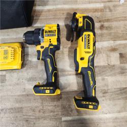 HOUSTON LOCATION - AS - IS DEWALT ATOMIC 20-Volt Lithium-Ion Cordless Brushless (2-Tool) Combo Kit