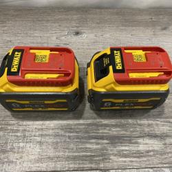 AS-IS DEWALT FLEXVOLT 20V/60V MAX Lithium-Ion 6.0Ah Battery Pack (2 Pack)